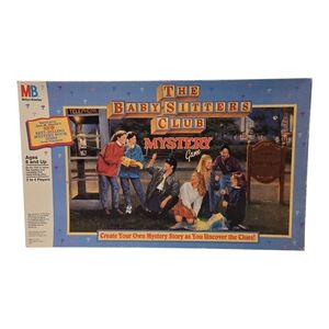 1992 The Babysitters Club Mystery Board Game **COMPLETE**